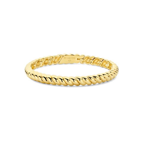 Ti Sento Vintage Ribbed Bangle