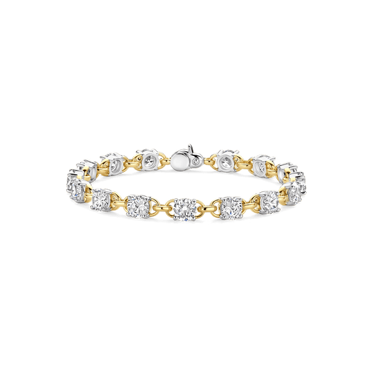 Ti Sento Gold Zirconia Link Bracelet
