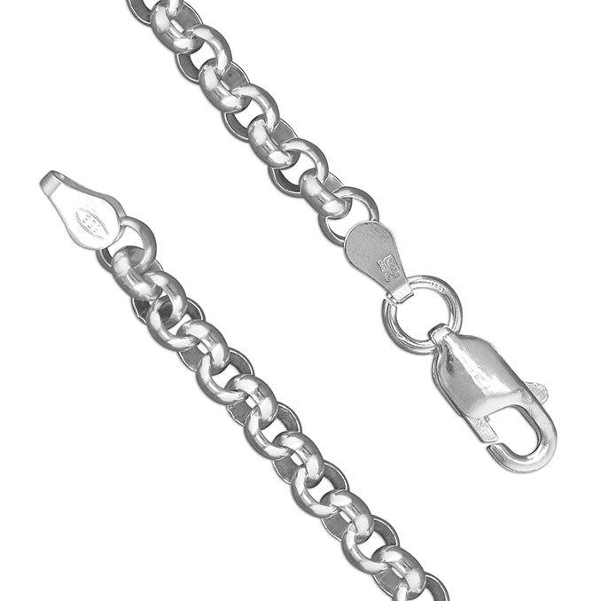 Coe & Co Sterling Silver Heavy Cable Chain 24 inch