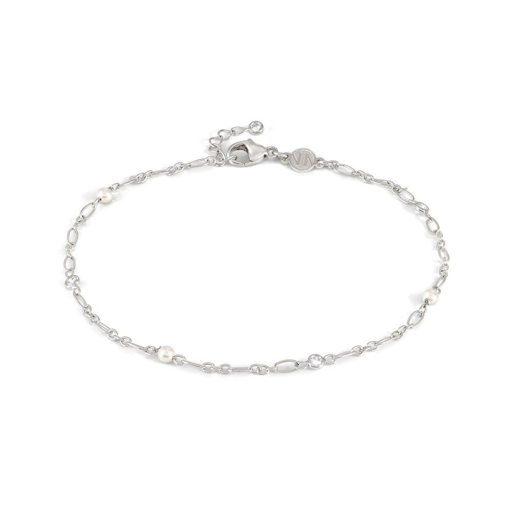 Nomination Silver Pearl Anklet