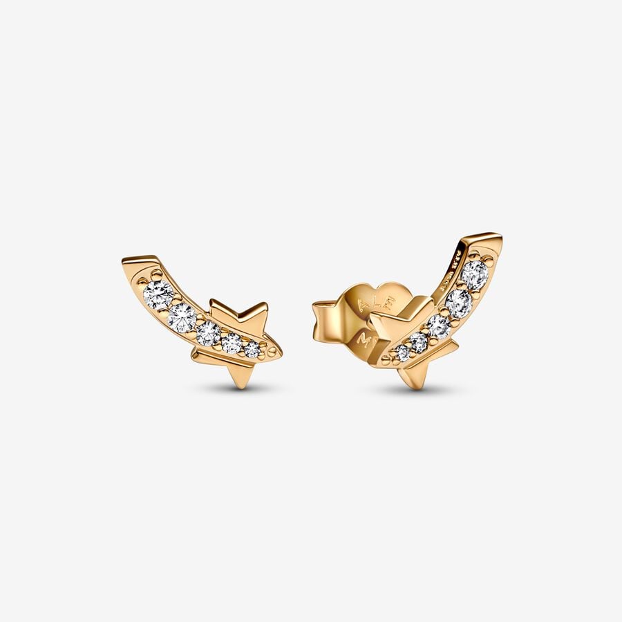 Pandora Shooting Star Pavé Stud Earrings