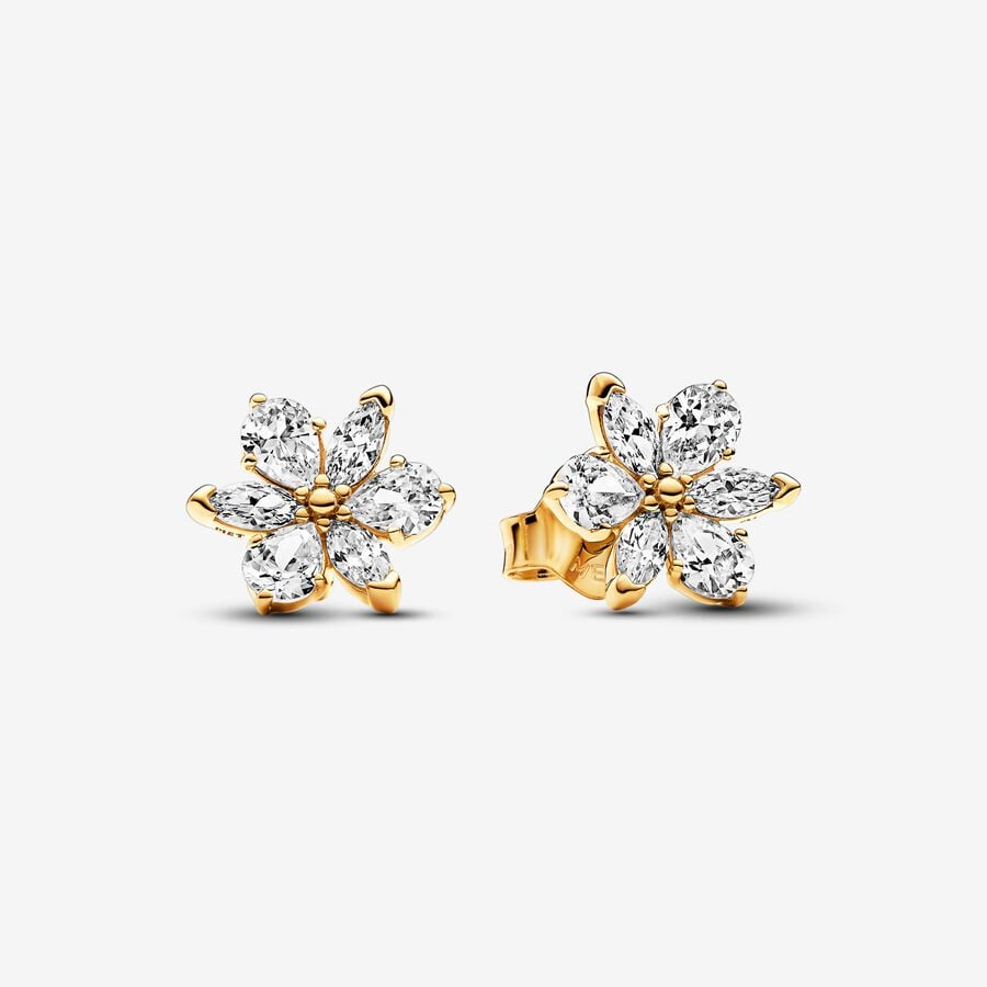 Pandora Sparkling Herbarium Cluster Stud Earrings