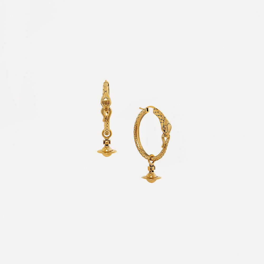 Vivienne Westwood Albane Earrings Gold Tone
