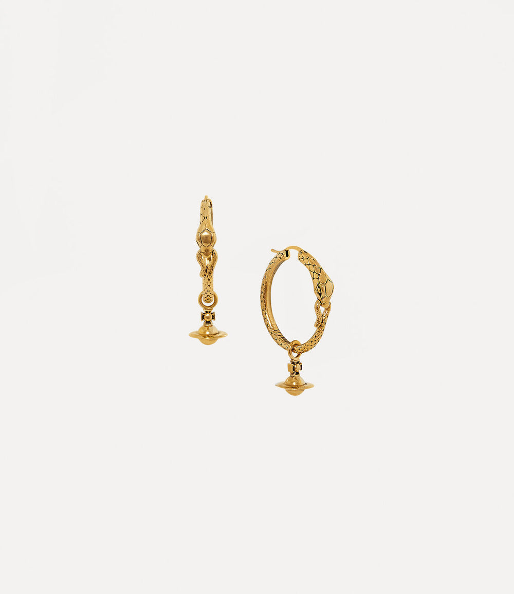 Vivienne Westwood Albane Earrings Gold Tone