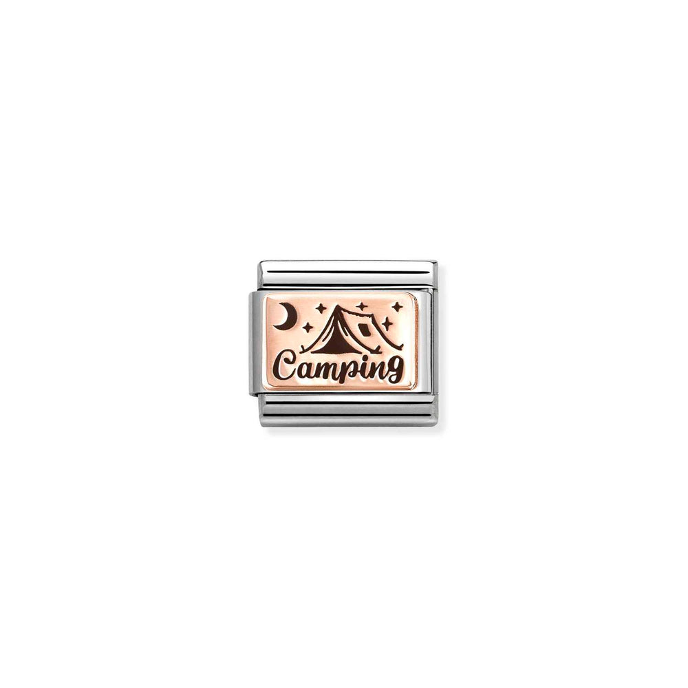 Nomination CLASSIC Rose Gold Camping Charm