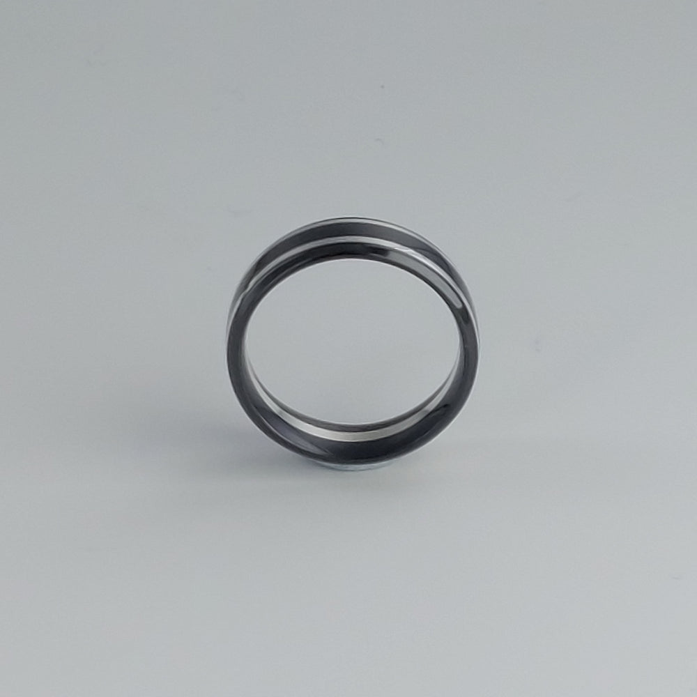 
                      
                        Zedd Silver Zirconium 7mm Wedding Ring
                      
                    