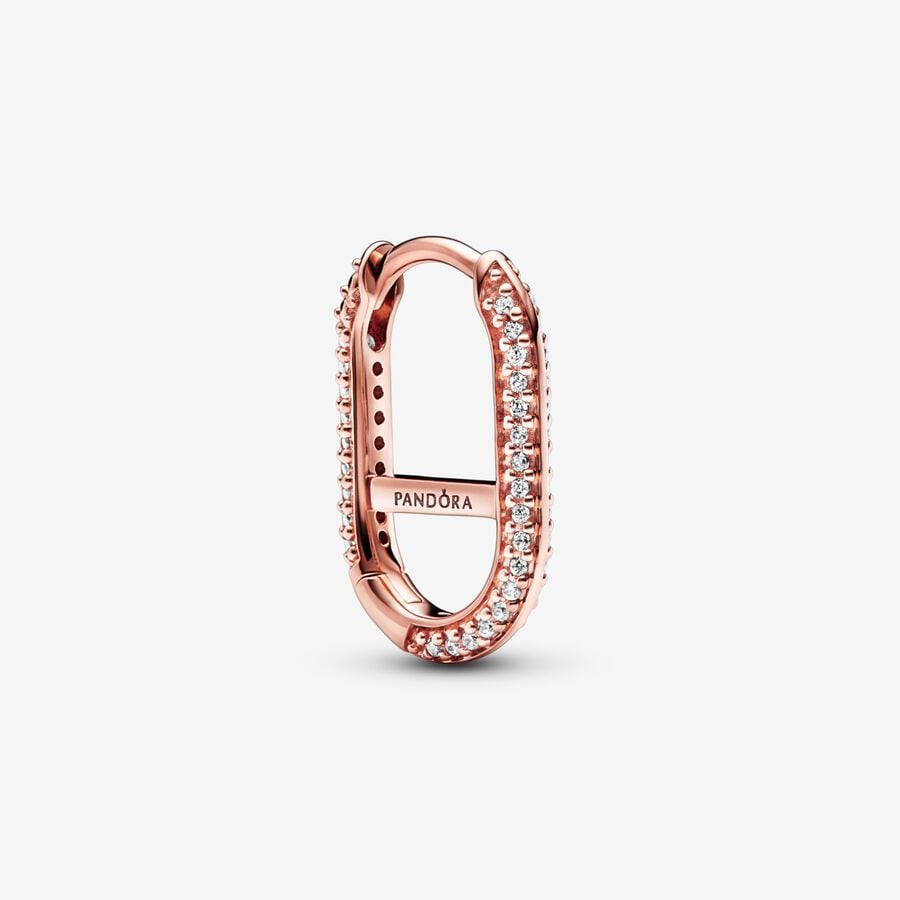 PANDORA ME Pavé Link Single Earring