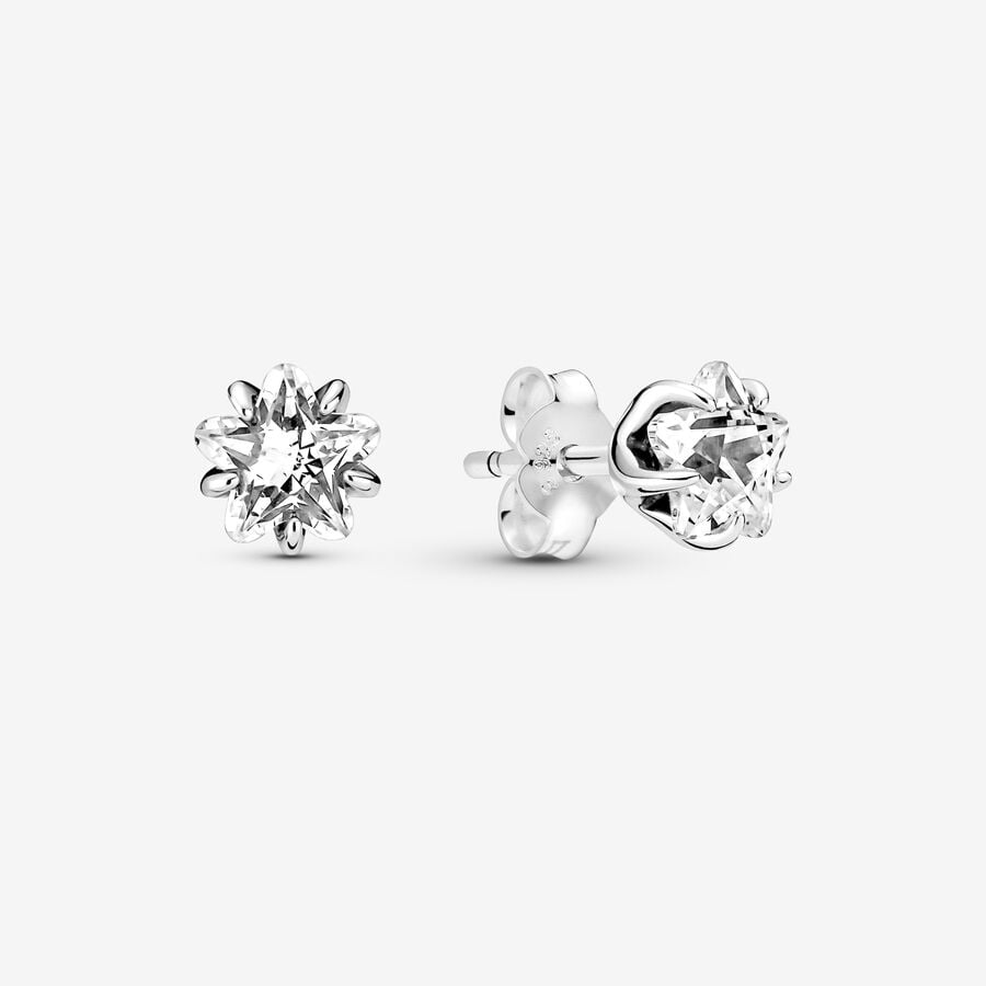 Pandora Celestial Sparkling Star Stud Earrings