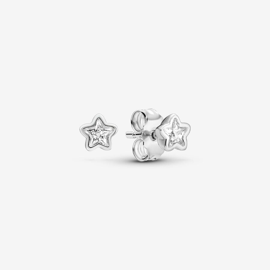 Pandora Sparkling Star Stud Earrings