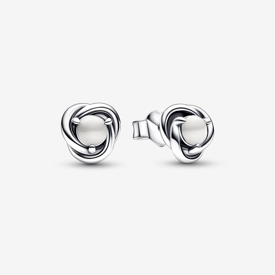 
                      
                        Pandora June Birthstone Eternity Circle Stud Earrings
                      
                    