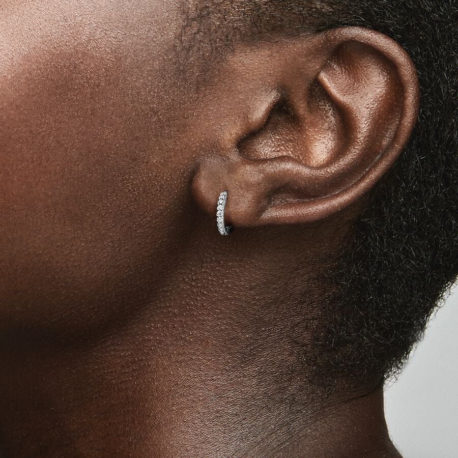 
                      
                        Pandora Sparkling Huggie Hoop Earrings
                      
                    