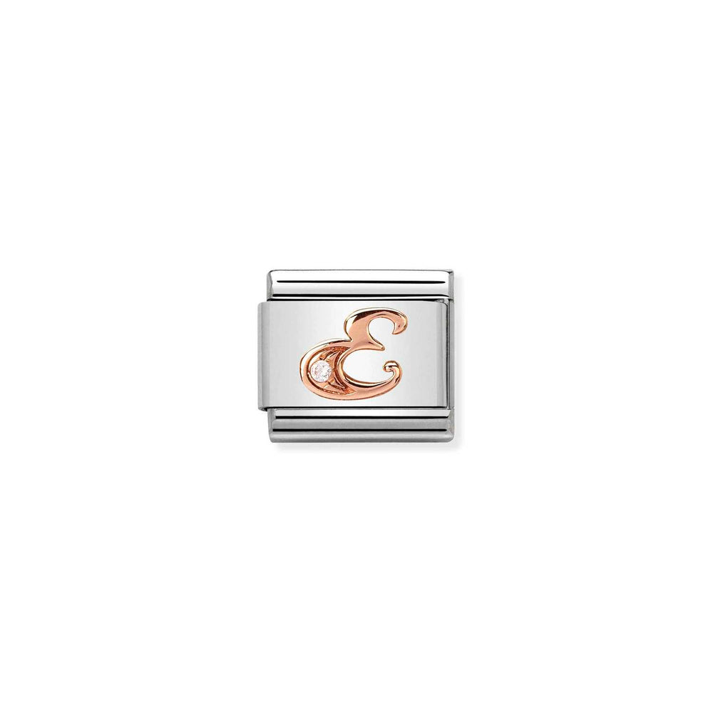 Nomination Classic Link CZ Letter E