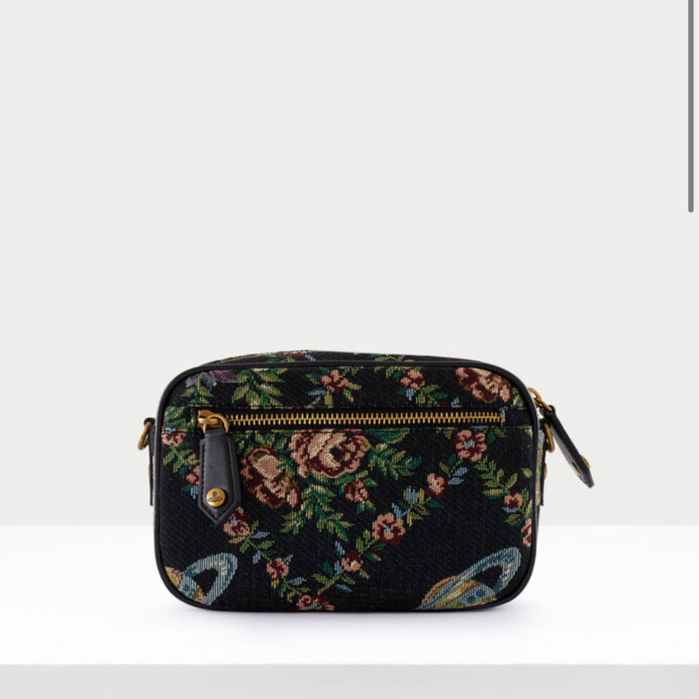 
                      
                        Vivienne Westwood Anna Trellis Tapestry Camera Bag
                      
                    