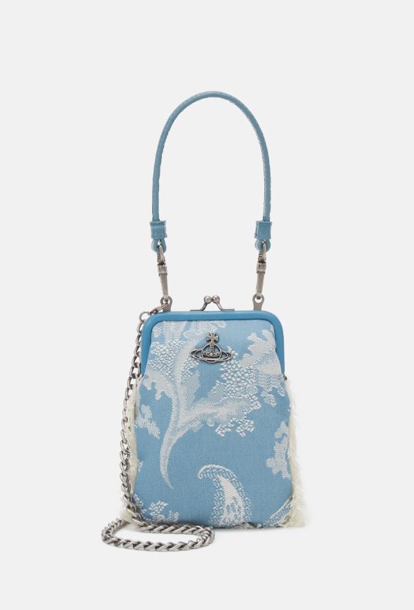 Vivienne Westwood Tessa Chain Purse Blue