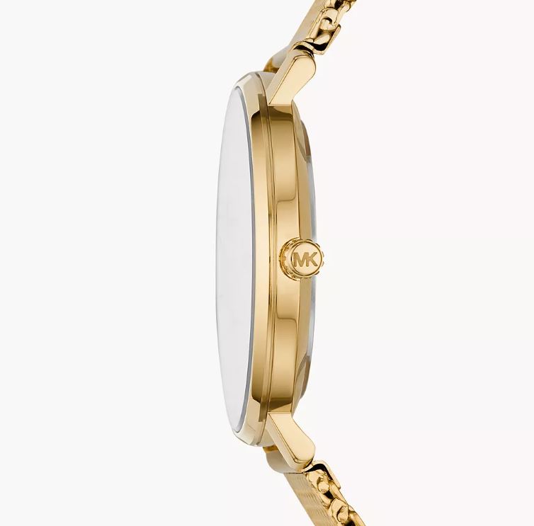 
                      
                        Michael Kors Pyper Gold-Tone Steel Ladies Watch
                      
                    