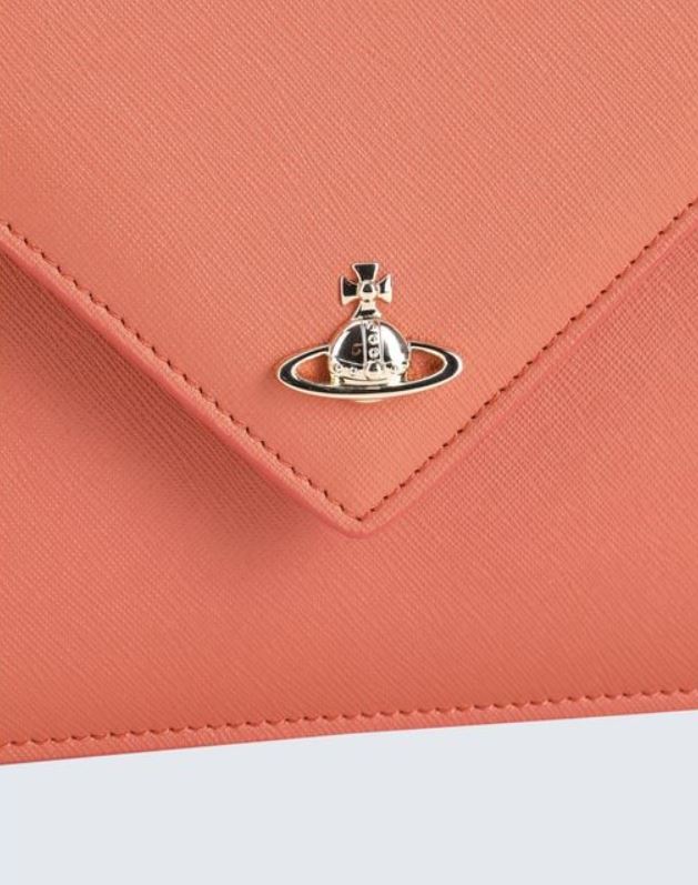 
                      
                        Vivienne Westwood Saffiano Envelope Clutch Orange
                      
                    