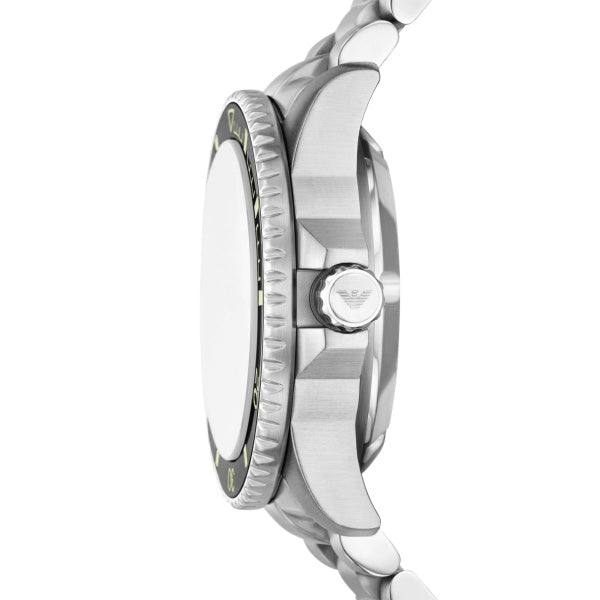 
                      
                        Emporio Armani Men's Sea Explorer Bracelet Watch Blue AR60087
                      
                    