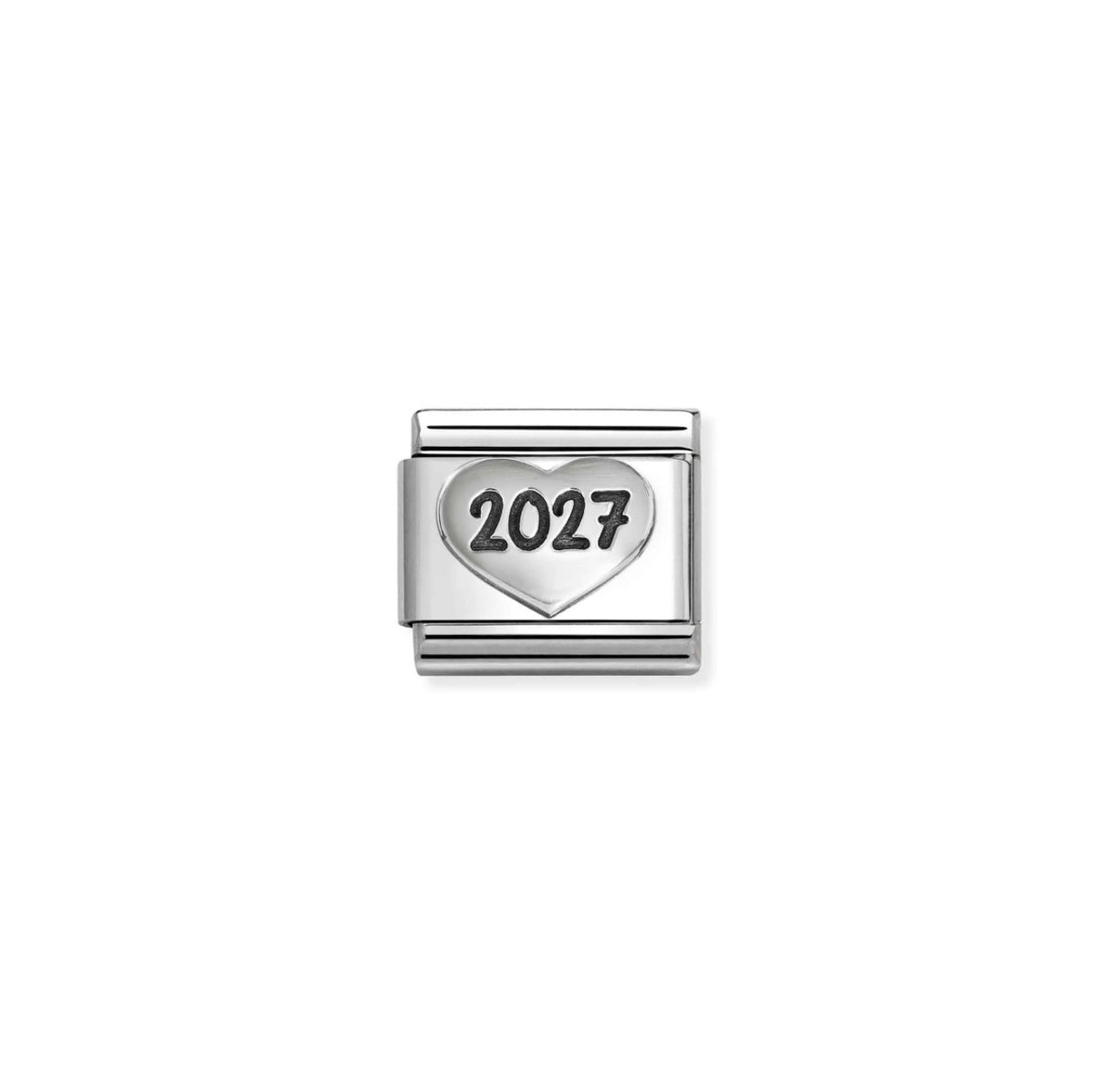 Nomination 2027 Heart Silver Charm