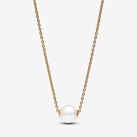 Pandora Treated Freshwater Cultured Pearl Collier Necklace