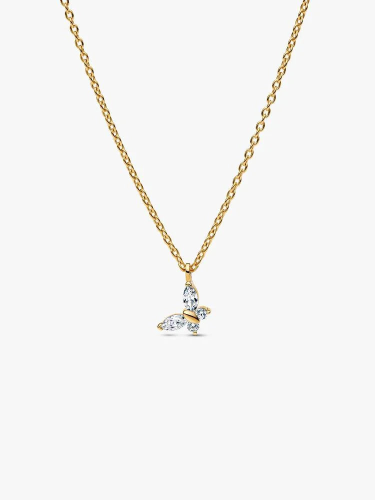 Pandora Butterfly Pendant Necklace