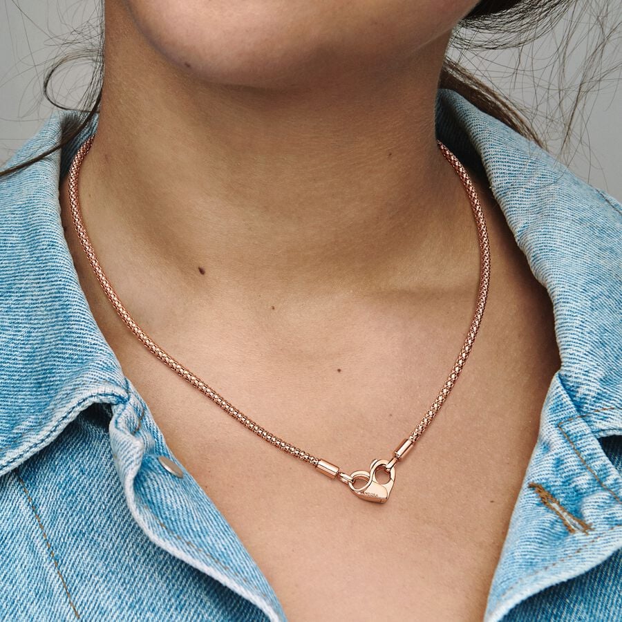 
                      
                        Pandora Moments Studded Chain Necklace
                      
                    