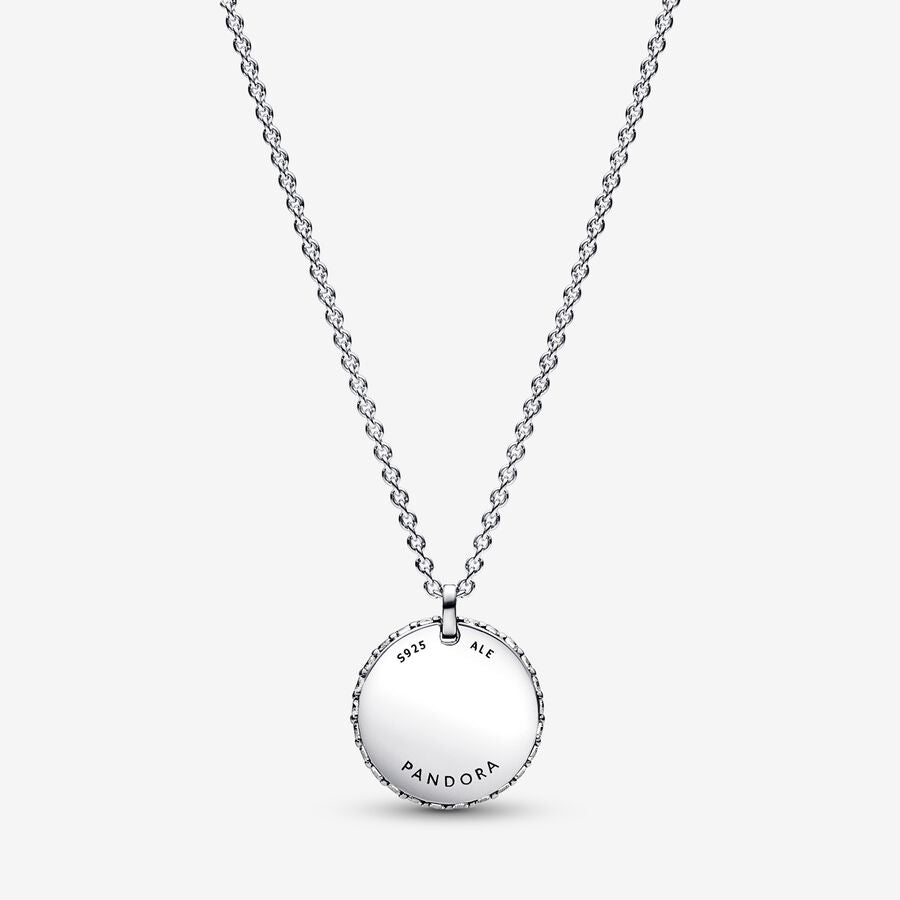 
                      
                        Pandora Timeless Pavé Round Pendant Necklace
                      
                    