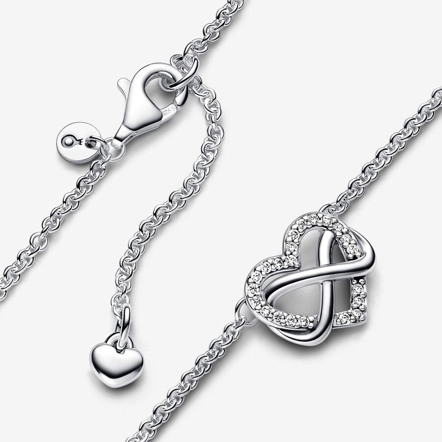 
                      
                        Pandora Sparkling Infinity Heart Collier Necklace
                      
                    