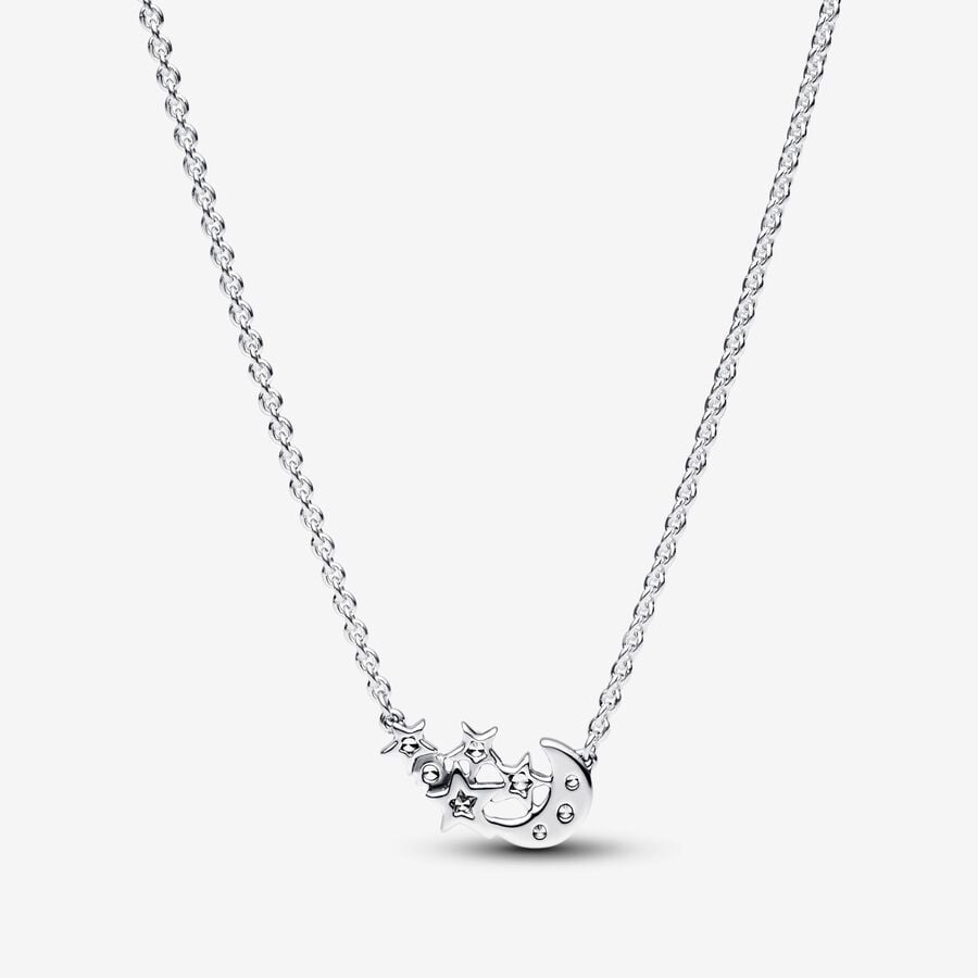 
                      
                        Pandora Sparkling Moon & Star Collier Necklace
                      
                    