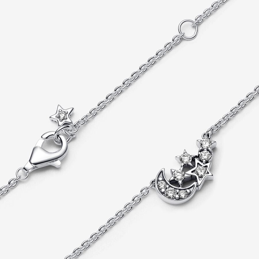 
                      
                        Pandora Sparkling Moon & Star Collier Necklace
                      
                    