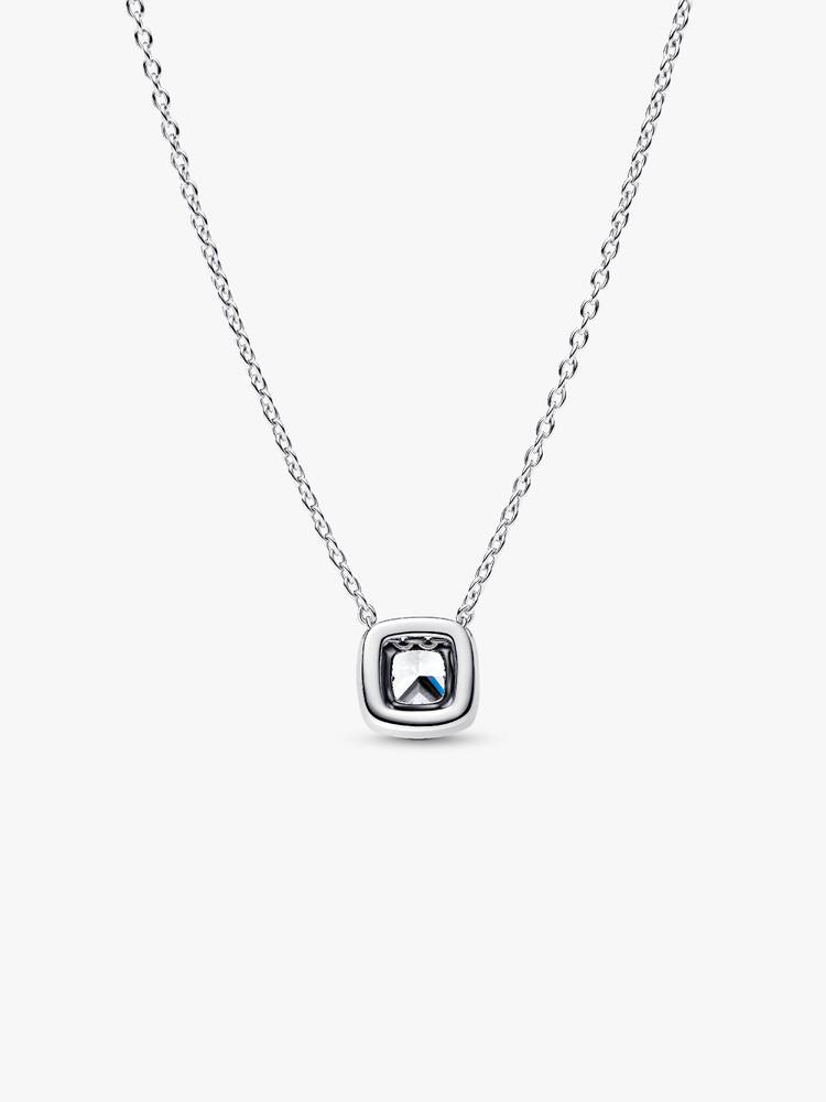 
                      
                        Pandora Square Halo Pendant Collier Necklace
                      
                    