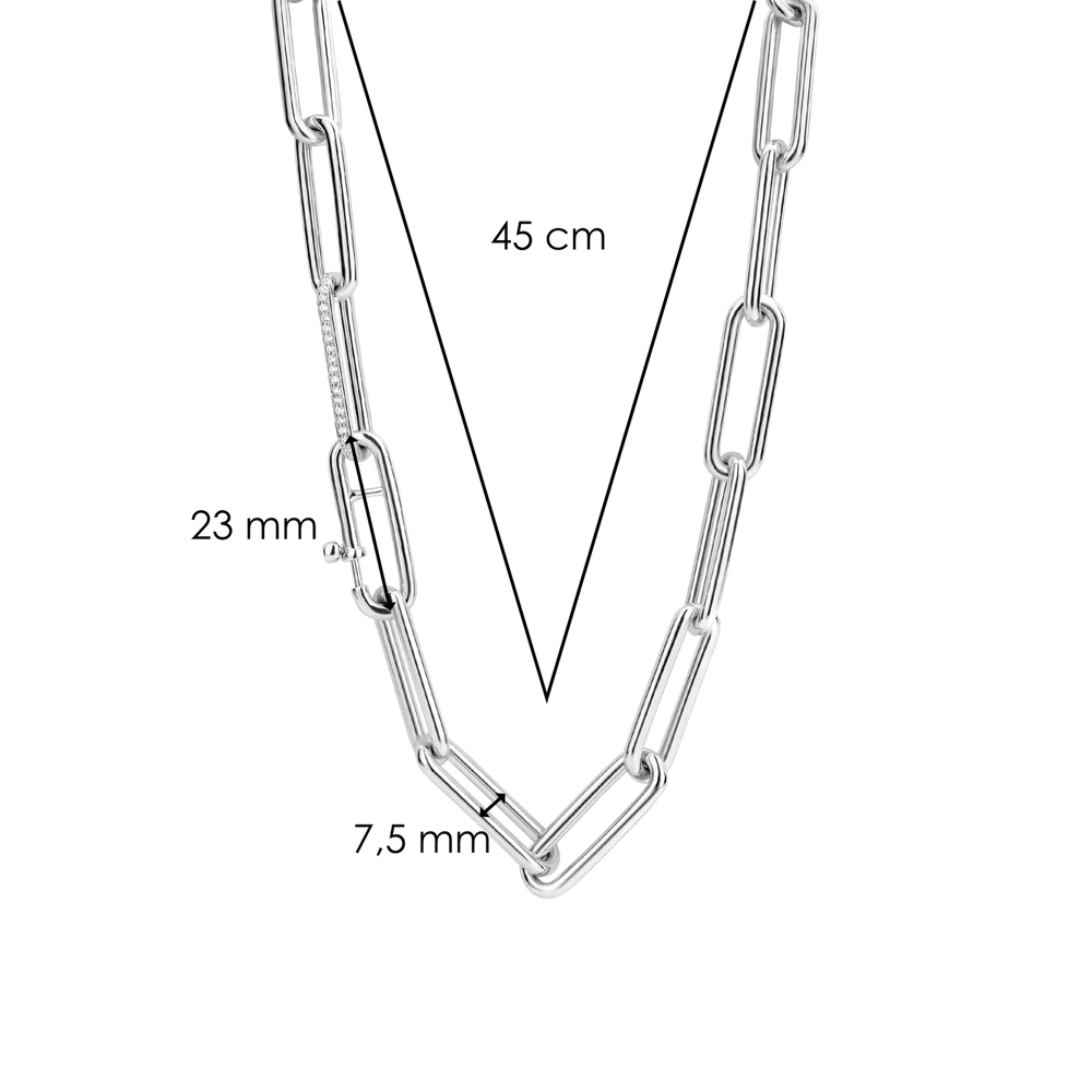 
                      
                        TI SENTO - Milano Necklace 3937ZI
                      
                    