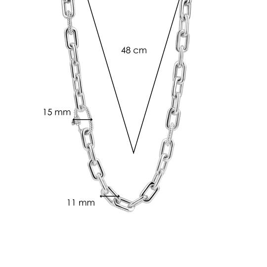 
                      
                        Ti Sento Necklace 3957ZI
                      
                    