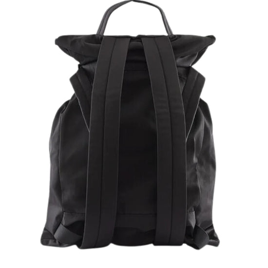 Vivienne Westwood Re-Nylon Tex Large Black Backpack.