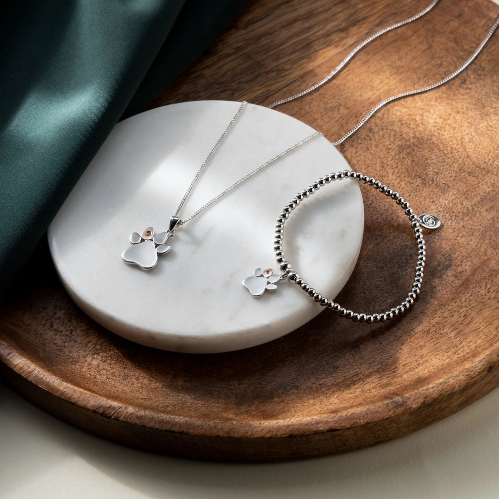 
                      
                        Clogau Paw Print Affinity Bead Bracelet
                      
                    