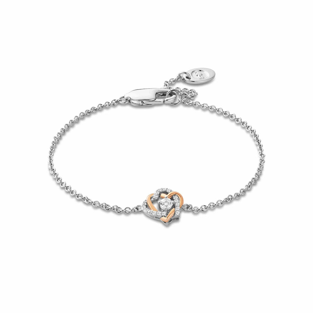 Clogau Always in My Heart Silver Bracelet