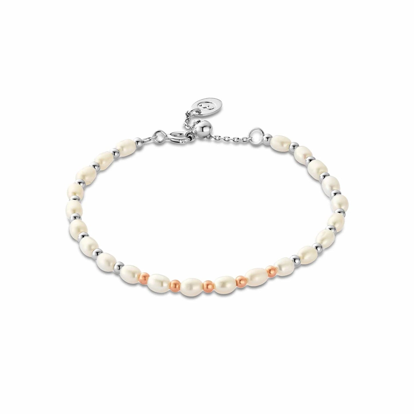 Clogau Beachcomber Silver and Pearl Bracelet