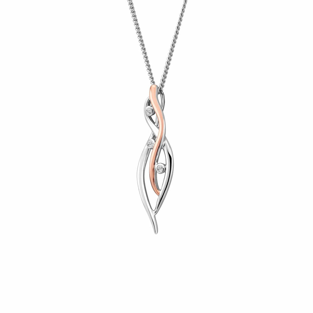 Clogau Swallow Falls Silver Pendant