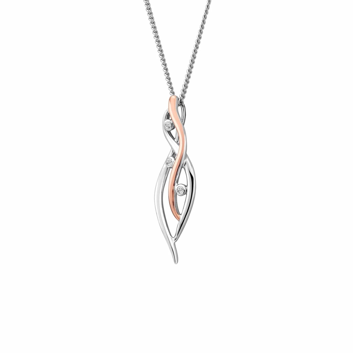 Clogau Swallow Falls Silver Pendant