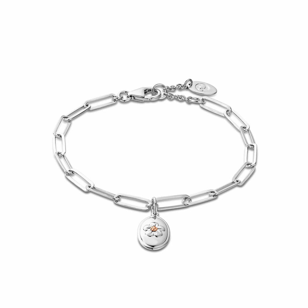 Clogau Nature's Wonder Sterling Silver Forget-Me-Not Bracelet
