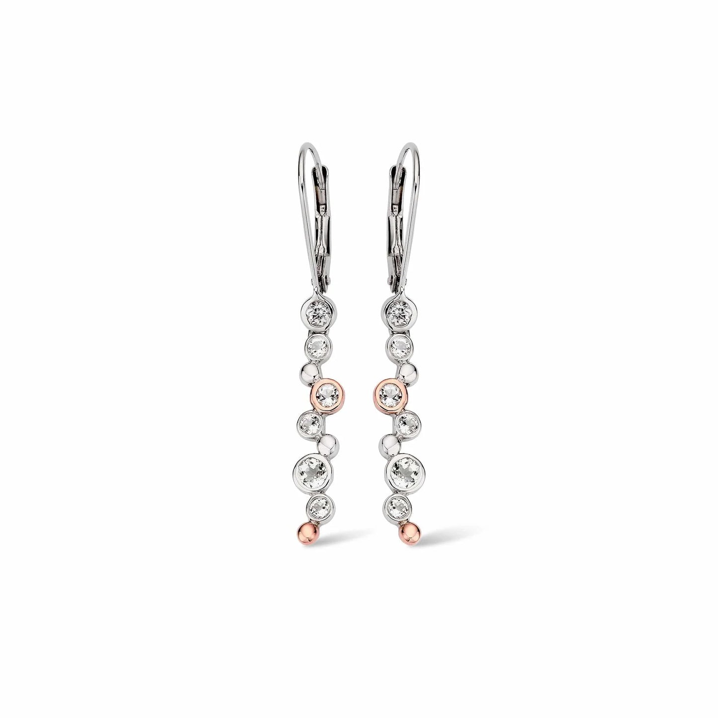 Clogau® Celebration Silver Drop Earrings