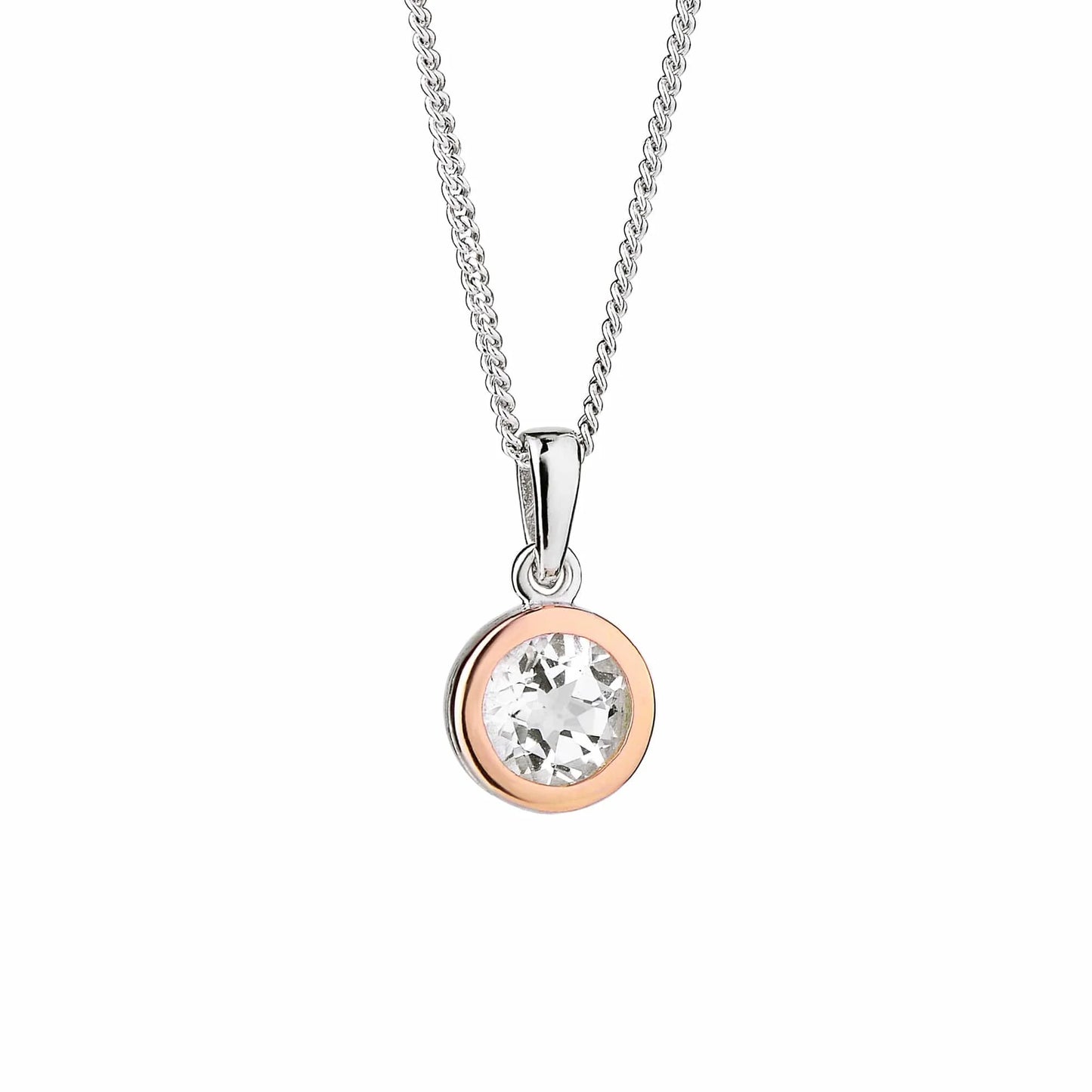 Clogau® Celebration Silver Single Stone Pendant