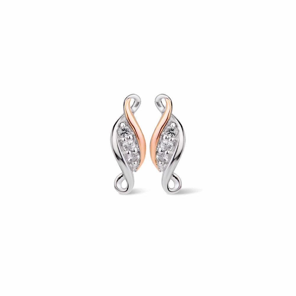 Clogau Past Present Future® Silver Stud Earrings