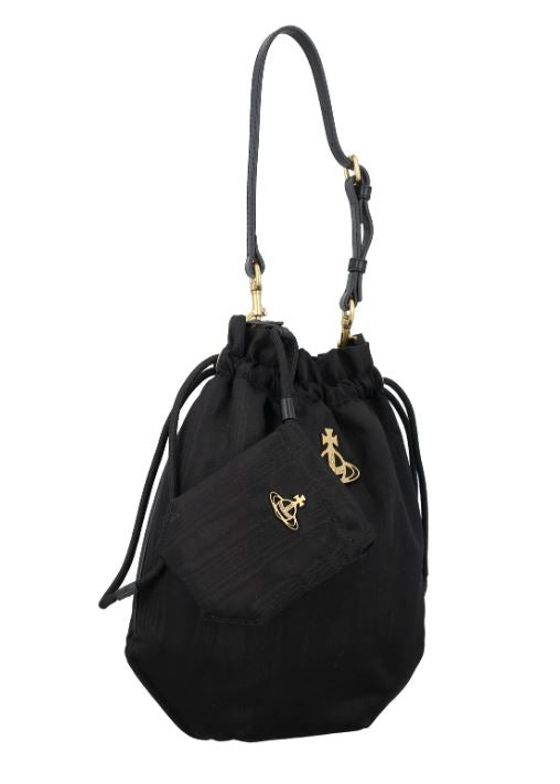 
                      
                        Vivienne Westwood Vivienne Westwood Moire Drawstring Shoulder Bag
                      
                    