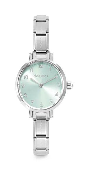 Nomination Paris Oval Watch Sunray Sage Green