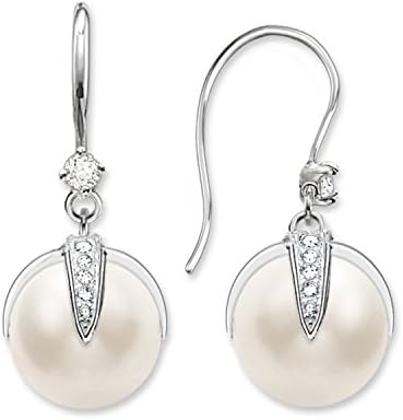 Thomas Sabo Freshwater Pearl Zirconia Earrings