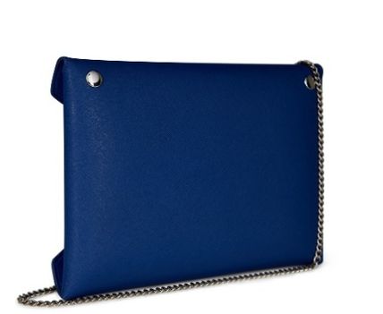 
                      
                        Vivienne Westwood Electric Blue Saffiano Thin Line Orb Envelope Clutch
                      
                    