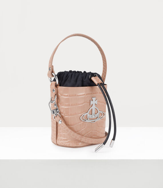 
                      
                        Vivienne Westwood Cream Daisy Drawstring Bucket Bag
                      
                    