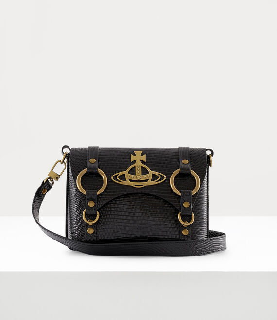 Vivienne Westwood 'Lizard' Embossed Kim Crossbody