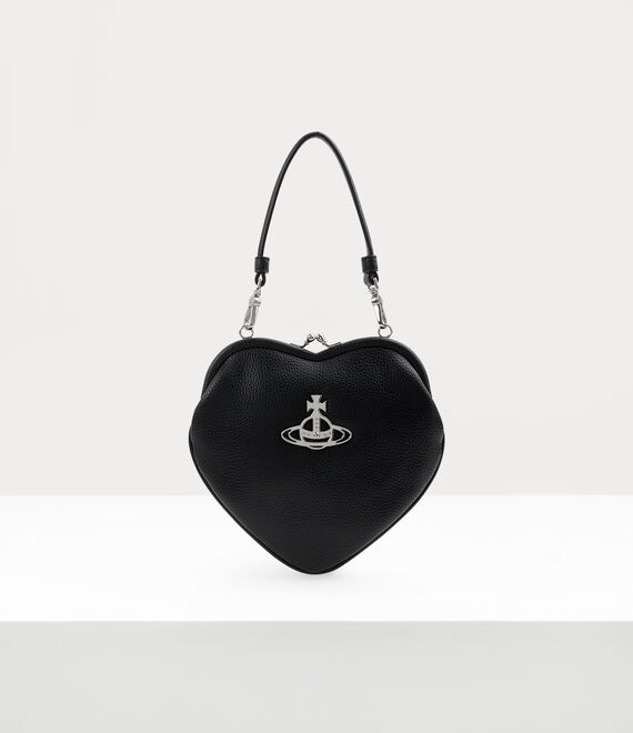 
                      
                        Vivienne Westwood Black Belle Heart Frame Purse
                      
                    
