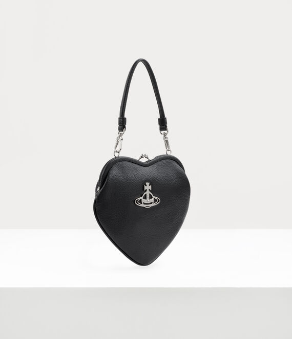 
                      
                        Vivienne Westwood Black Belle Heart Frame Purse
                      
                    